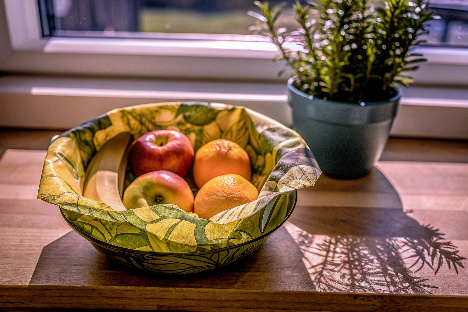 Bienenwachstücher für Lebensmittel