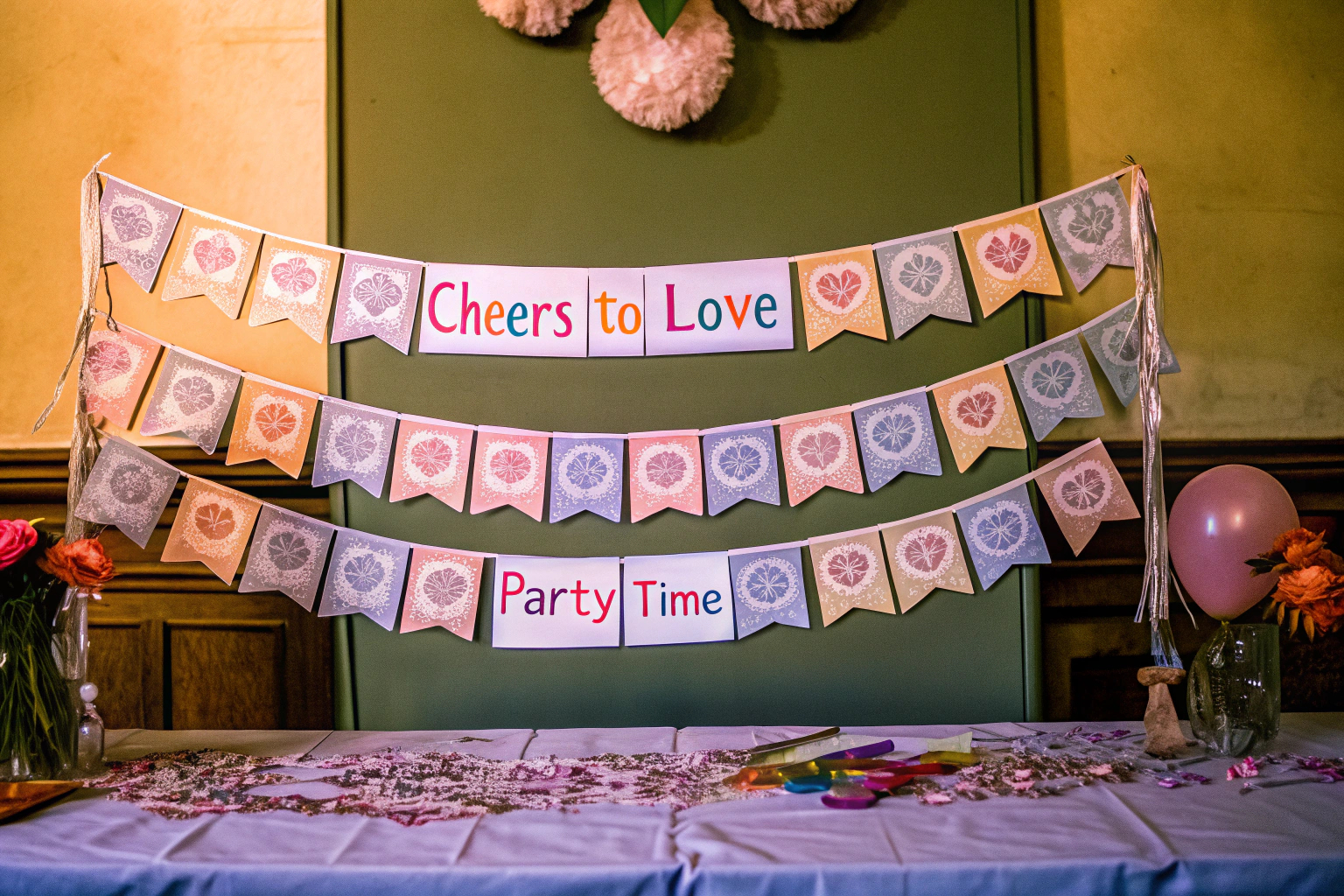 Personalisierter DIY-Banner