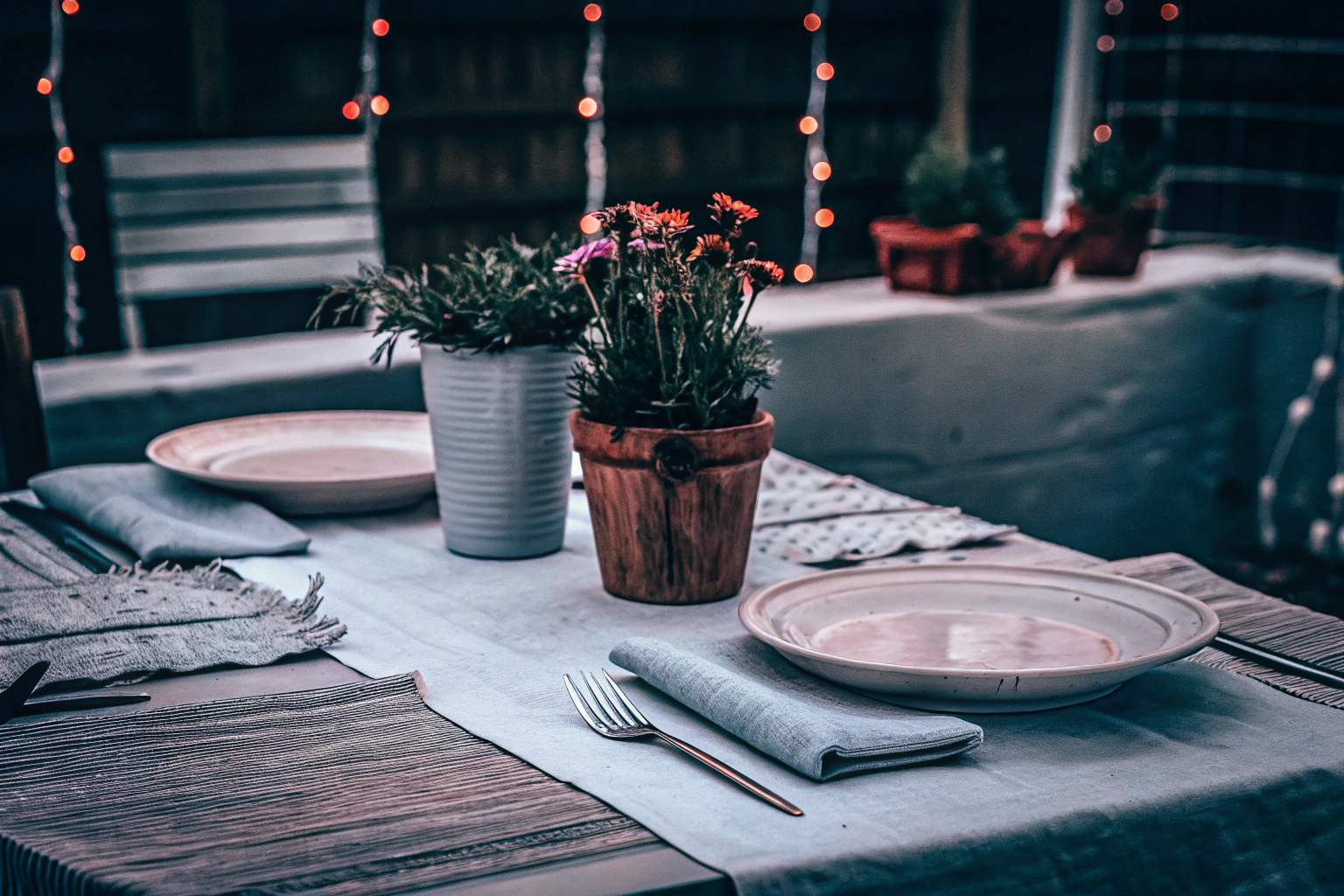 Ein Tisch mit umweltfreundlichen Dekorationen und nachhaltigen Geschenken. Nachhaltige Geschenktischdekoration