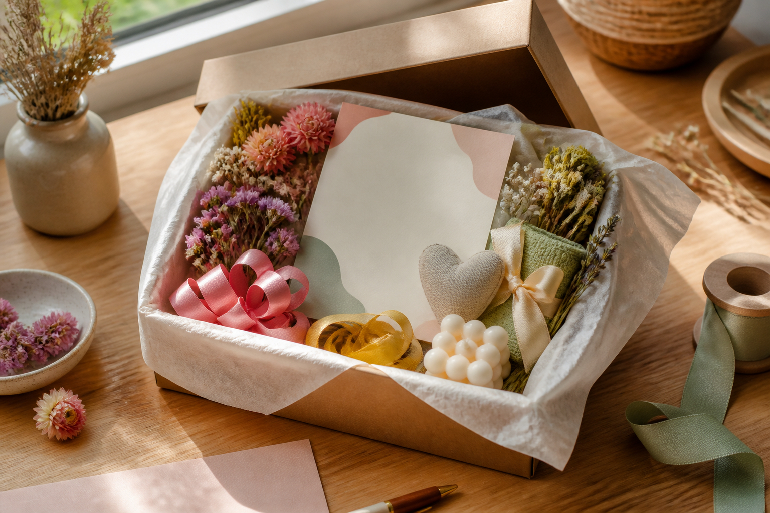 Kreative Einladung als kleine Überraschungsbox basteln