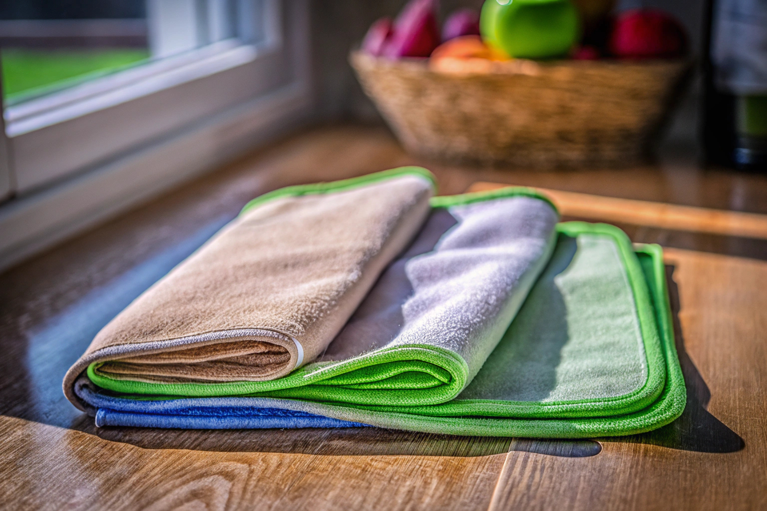 Bambus Allzwecktücher in der Küche