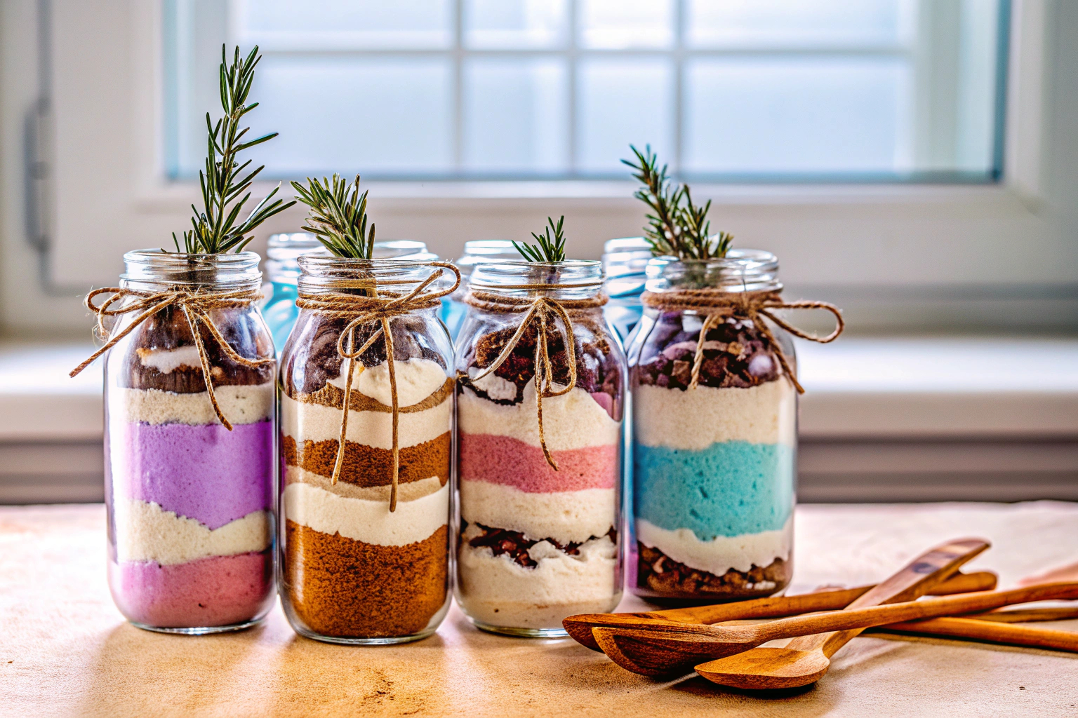 DIY Backmischungen im Glas