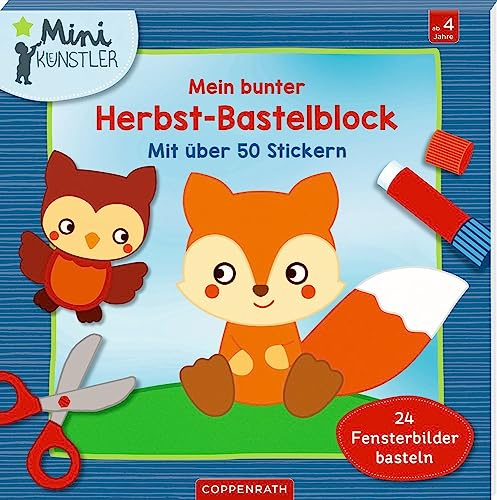Mein bunter Herbst-Bastelblock