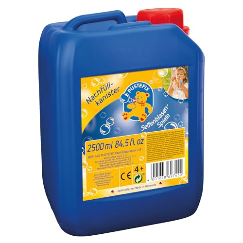 PUSTEFIX - 420869745 Seifenblasen Nachfüllkanister 2,5 Liter