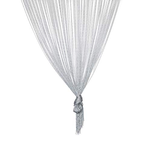 TRIXES Silber Fadenvorhang