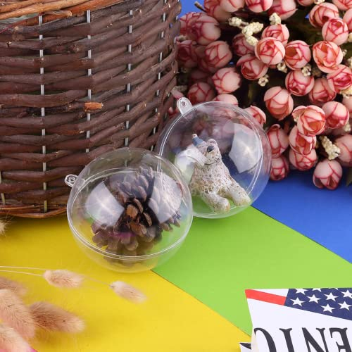 himaly 20 Stücke Acrylkugeln Transparent Set