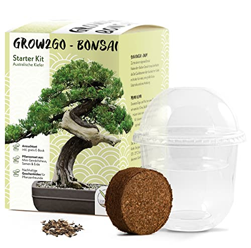 GROW2GO Bonsai Starter Kit Anzuchtset