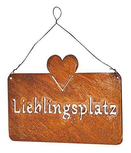 levandeo Schild Lieblingsplatz