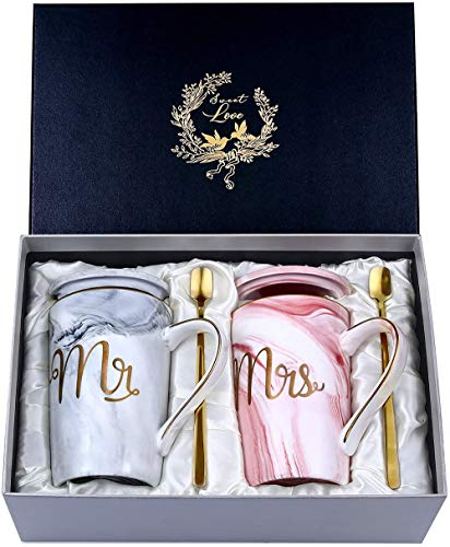 Hochzeitsgeschenke für Brautpaar Tassen Set