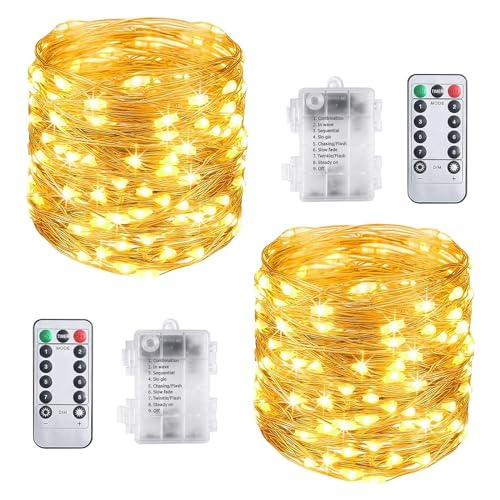 Vicloon LED Lichterkette Kupferdraht
