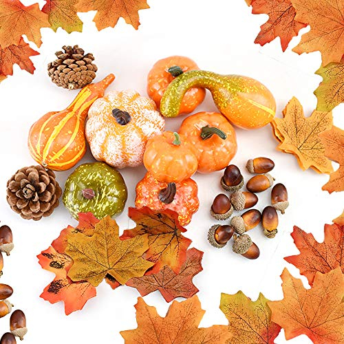 COJOY 70 pcs Thanksgiving Dekoration Set