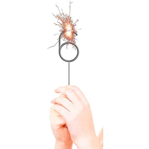 NET TOYS Wunderkerze mit Zahl 6