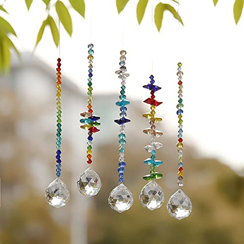 ToBeIT 12pcs Kristall Sonnenfänger