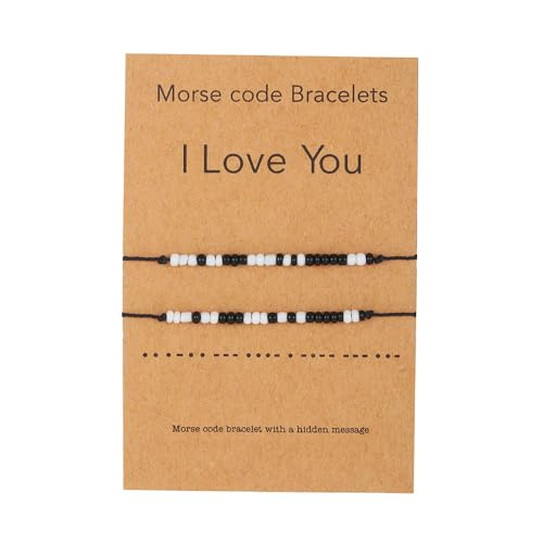 MINGCHENGCN Morsecode Armband