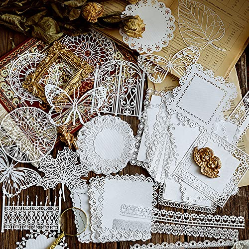 Scrapbooking Spitze Papier 40 Stücke