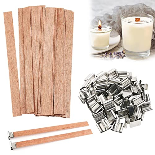 25 PCS Kerzendochte mit Eisenständer