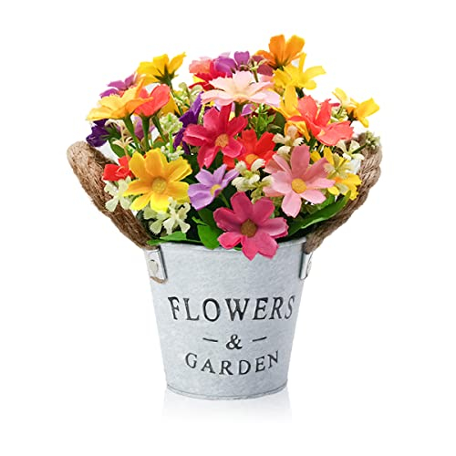 HOTLIKE Künstliche Pflanzen Deko Blumen