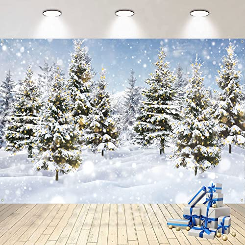 Weiß Weihnachten Banner