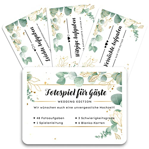 Fotospiel Hochzeit Eukalyptus