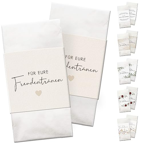 Freudentränen Taschentücher Banderole