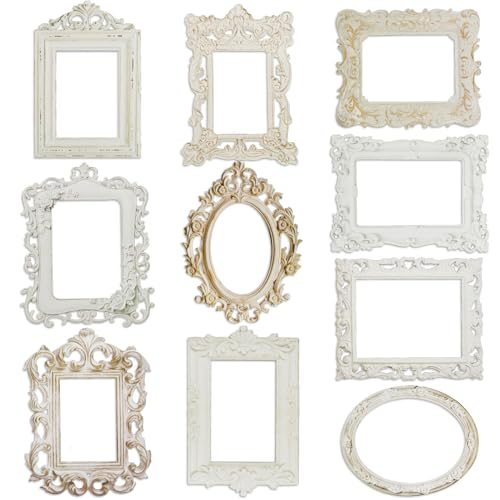 20 Stk mini Fotorahmen Scrapbooking Karte Deko