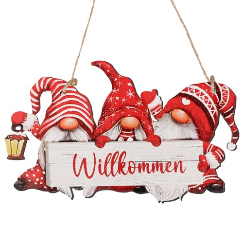 GEBETTER Frohe Weihnachten Anhänger Holz Bastelset