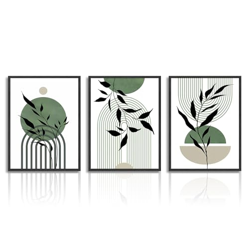 Dazzlewall Salbei Grün Boho Wandbilder