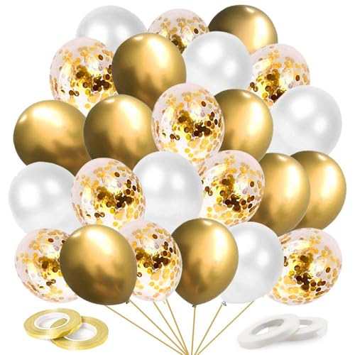 Epokus Silvester Deko Luftballons Goldene
