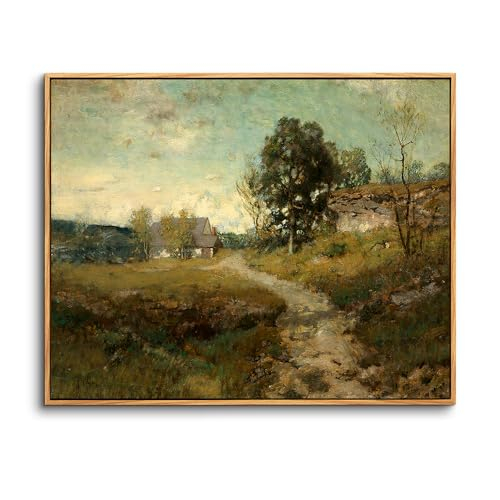hyidecorart Vintage Leinwand Bilder mit Rahmen
