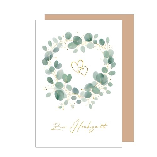 Edition Seidel Premium Glückwunschkarte zur Hochzeit
