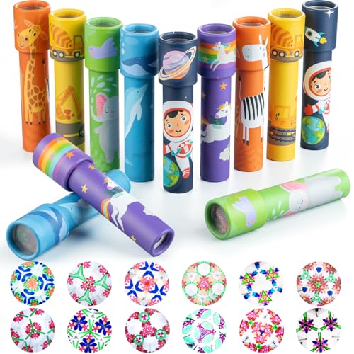 iKeelo 12 Stück Klassisches Kaleidoskope