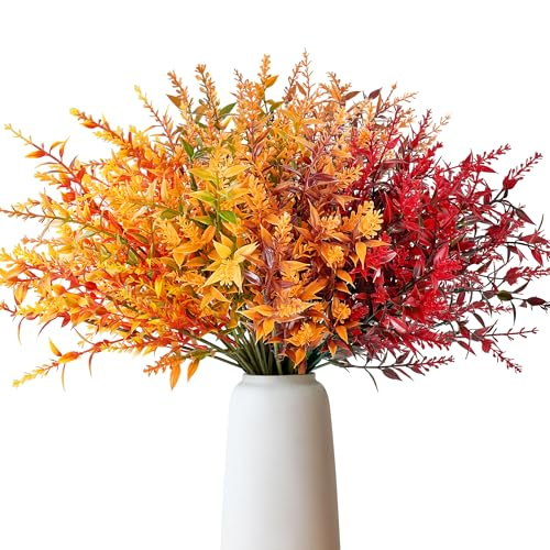 ROLLWAY 8 Bündel Künstliche Herbstblumen