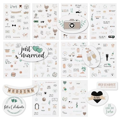 CraftWerk Hochzeit Sticker