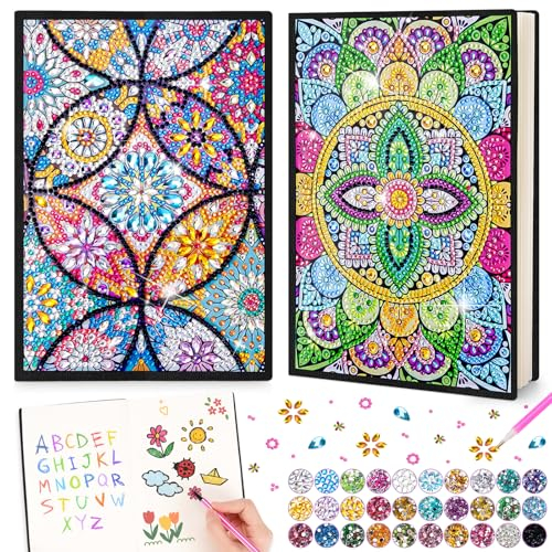 Geschenke Mädchen 6 7 8 9 10 Jahre: Bastelset mit Diamond Painting