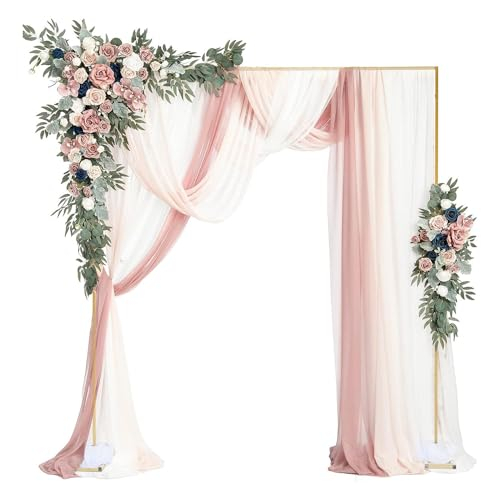 7.87FT quadratische Hochzeit Bogen Stand