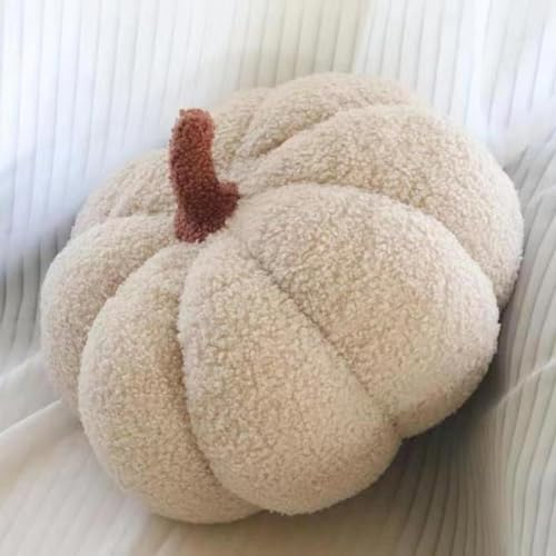 Kürbis Kissen, 3D Plüsch Kürbis Dekokissen