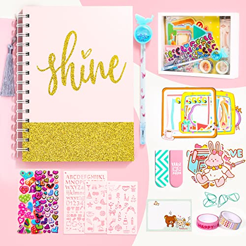 ADUSRIZ DIY Tagebuch Geschenkset für Mädchen