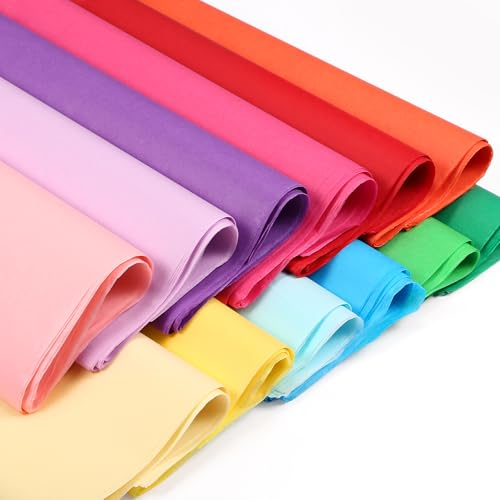Kesote Geschenkpapier 60 Seidenpapier Verpackungsmaterial 12 Farbe