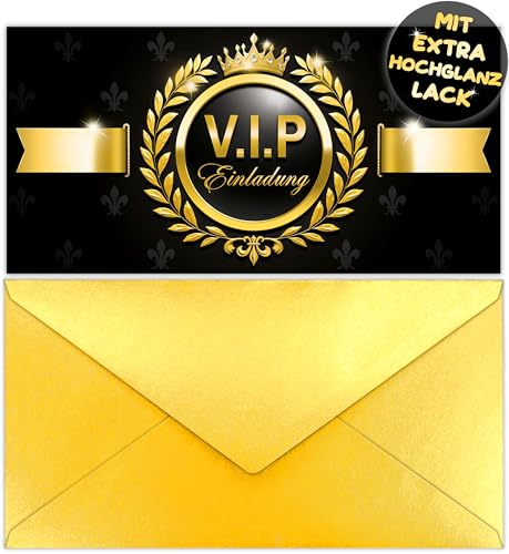 VULAVA 12x VIP EINLADUNGSKARTEN