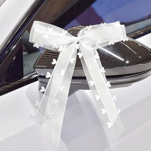 10 Stück Autoschleifen Hochzeit Autoschmuck