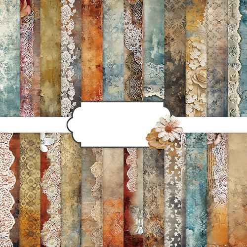 24 Blatt Scrapbooking-Kartenblock