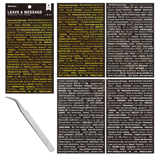 Femnow Scrapbook Zubehör, Journaling Zubehör