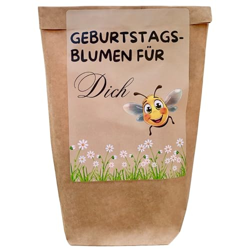 Geschenk zum Geburtstag, Geburtstagsblumen Pflanzset