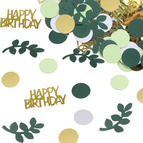 Happy Birthday Konfetti Tischdeko