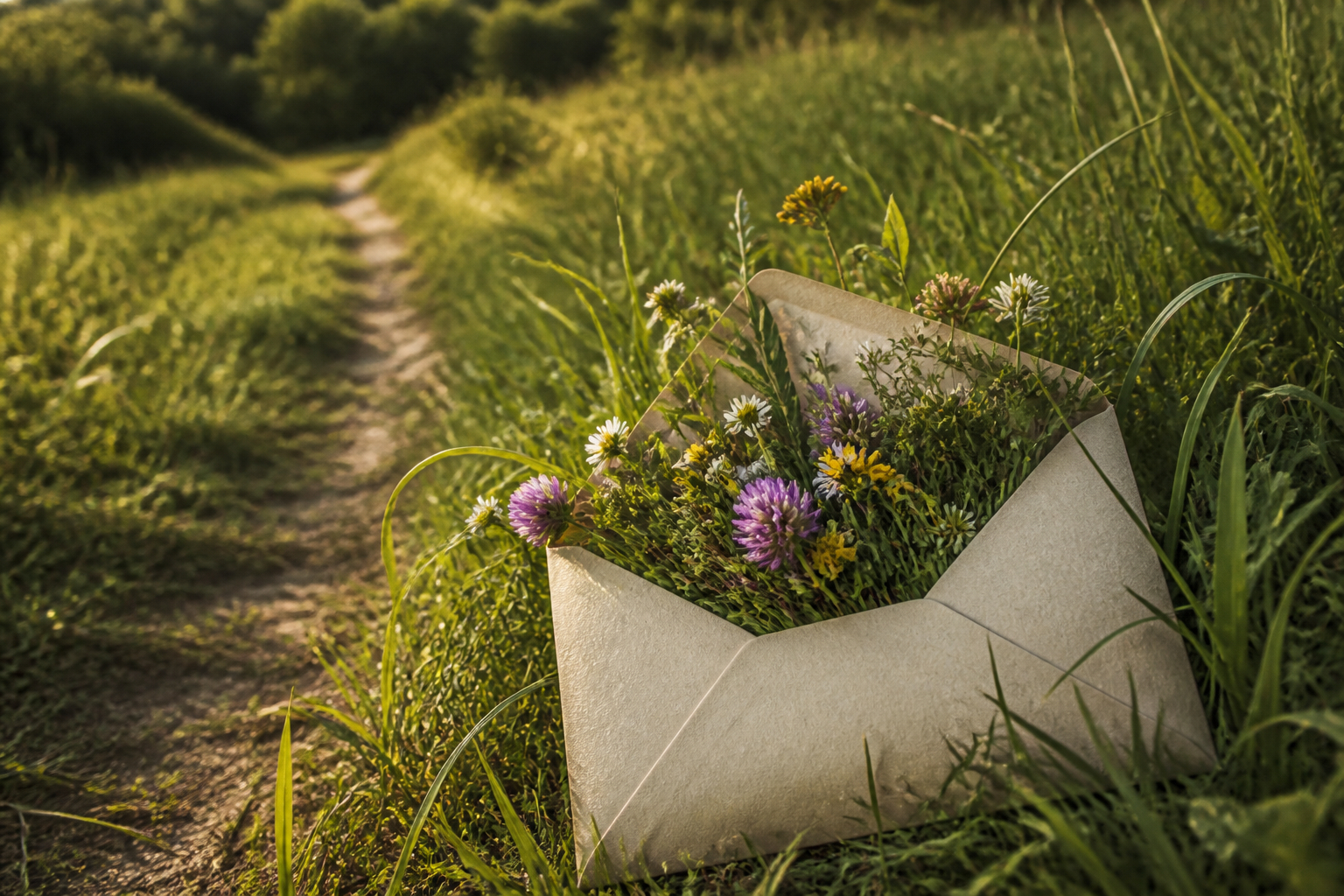 Blumen und Blätter nachhaltig für ein Herbarium sammeln