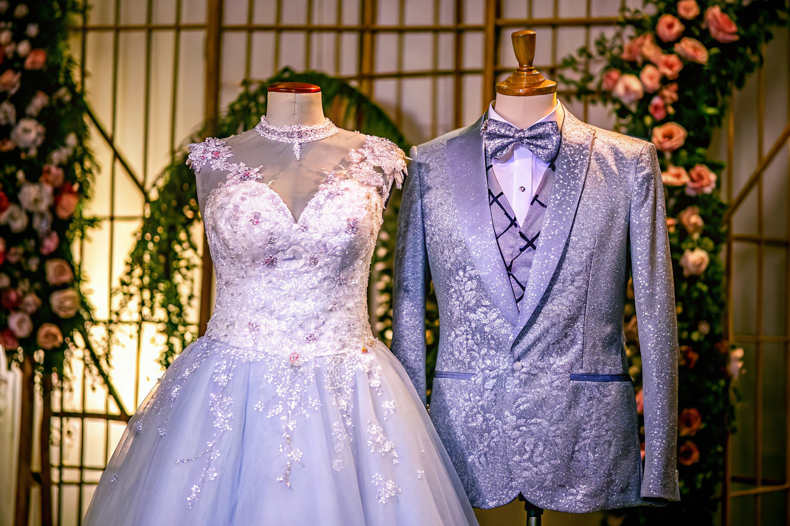 Traditionelle Hochzeitskleidung mit einem modernen Twist. Traditionelle Hochzeitskleidung modern interpretiert