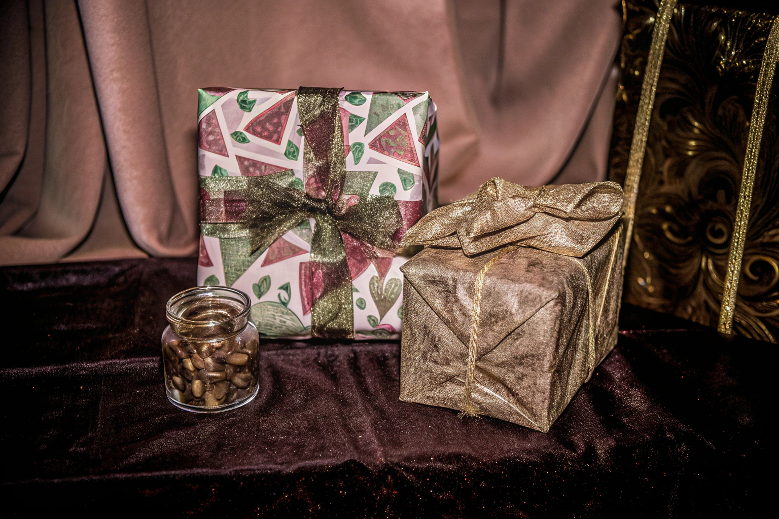 Verschiedene Geschenkverpackungen, die kreative Designs und Materialien verwenden. Inspirierende Geschenkverpackungen