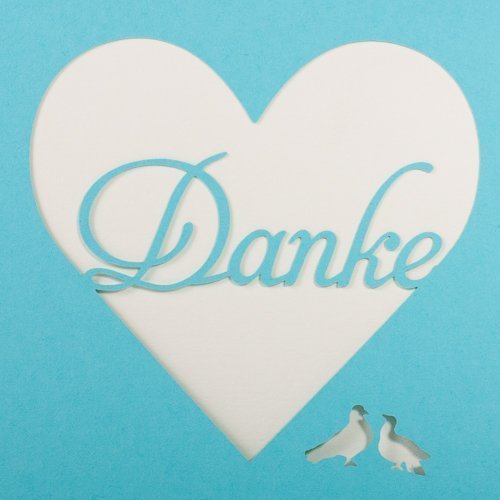 Dankeskarte "Romantik"