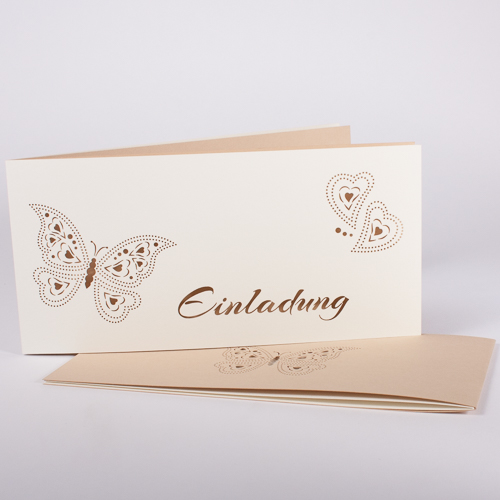 Einladung "Schmetterling"