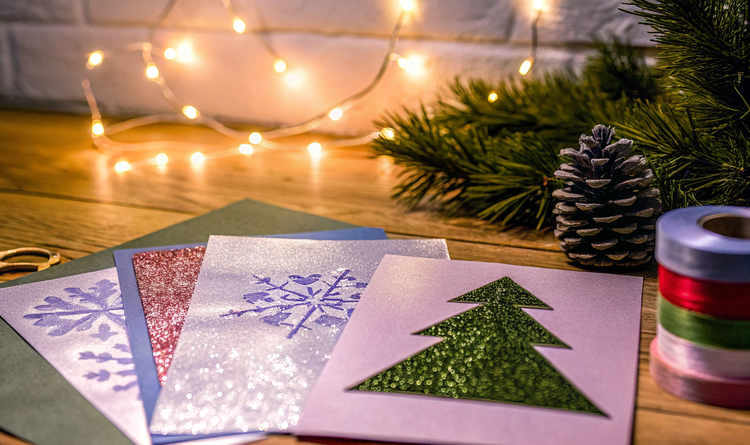 Einzigartige Weihnachtskarten gestalten: Ideen & Tipps